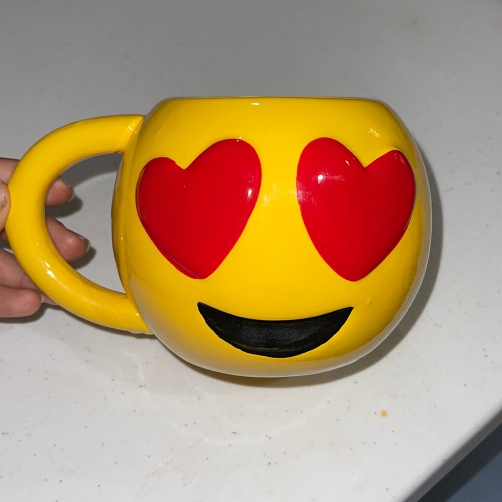 Heart Eye Emoji Mug